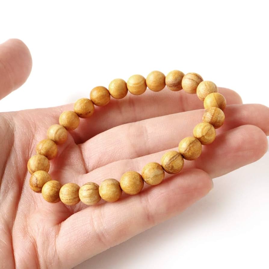 Amazon.co.jp: [GOLD STONE] パロサント ブレスレット 8mm